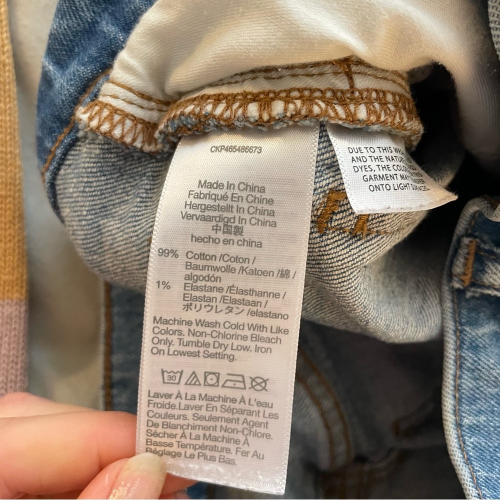 Madewell The Perfect Vintage Wide-Leg Crop Jean Knoxville Wash Size 26 - Picture 11 of 12